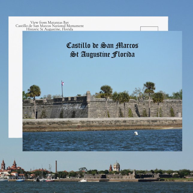 Castillo de San Marcos St Augustine FL Photo Postcard (Creator Uploaded)