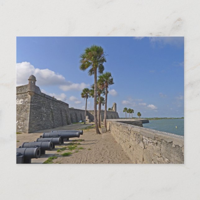 Castillo de San Marcos St Augustine Florida Postcard (Front)