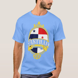 Castillo Family Panama Flag T-Shirt
