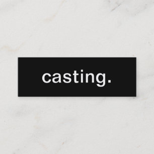 Casting Business Card