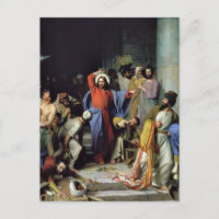 Casting Out the Money Changers by Carl Bloch