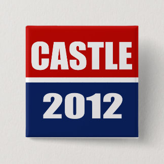 CASTLE 2012 15 CM SQUARE BADGE