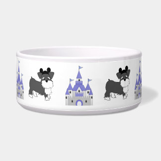 Castle and Schnauzer Food/Water Dish