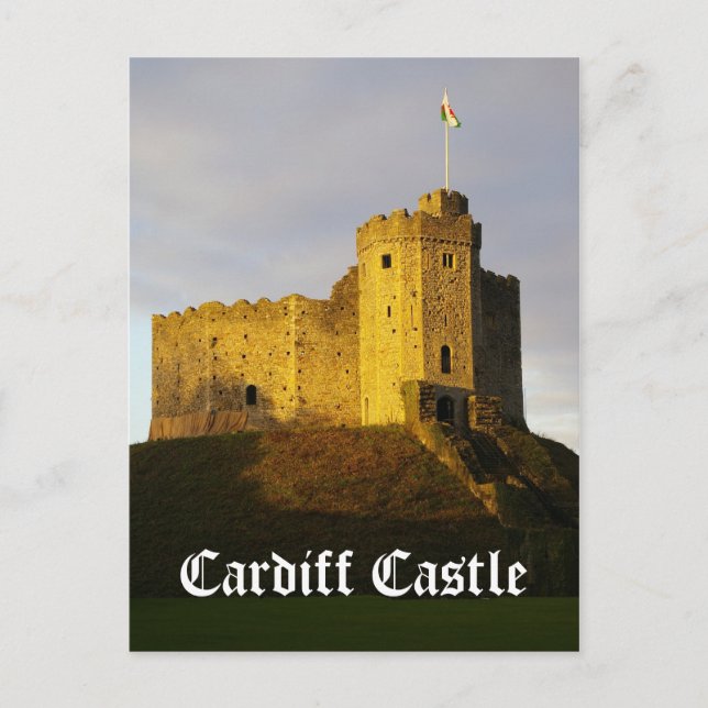 Castle at Sunset Postcard (Front)