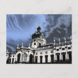 castle charlottenburg in berlin germany postcard