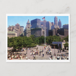 Castle Clinton, Battery Park, New York City Vintag Postcard