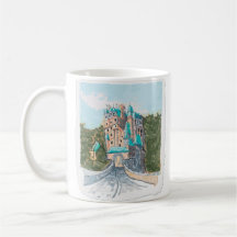 Castle Colourful Illustration