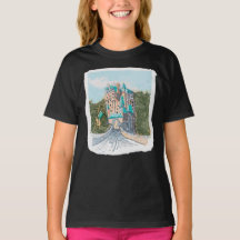 Castle Colourful Illustration