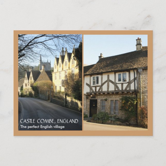 Castle Combe Postcard (Front)