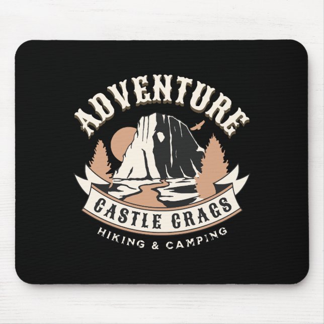 Castle Crags State Park California Mouse Pad (Front)