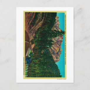 Castle Crags State Park from US 99 Postcard