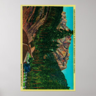 Castle Crags State Park from US 99 Poster