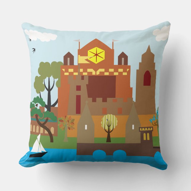 castle cushion (Front)