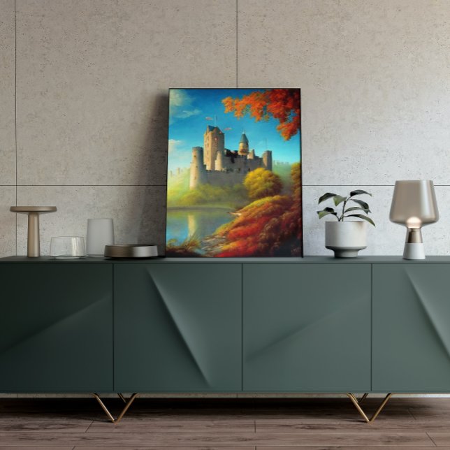 Castle Digital Fantasy Art Poster #13 (Creator Uploaded)