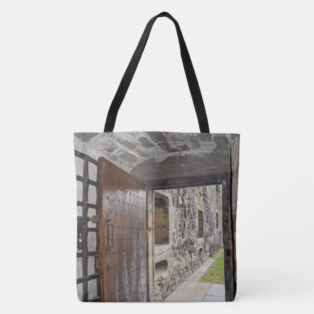 Castle Door Tote Bag (Front)