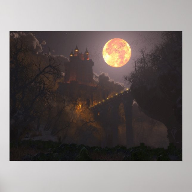 Castle Dracula (24x18) Poster (Front)