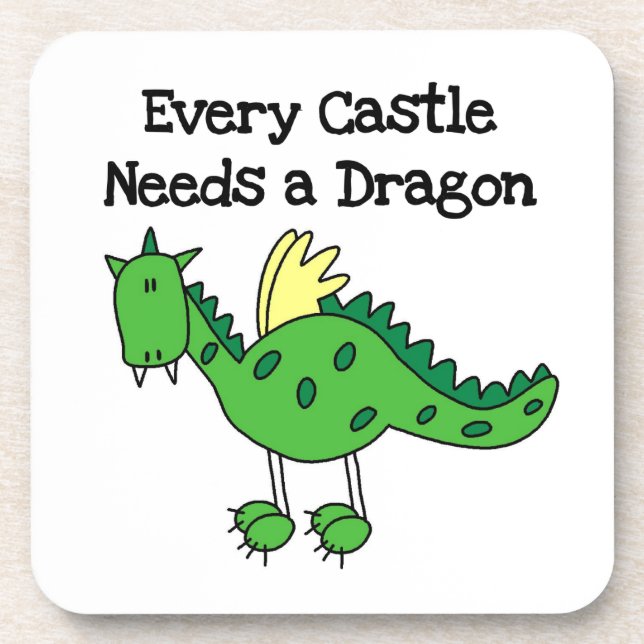 Castle Dragon Coaster (Front)