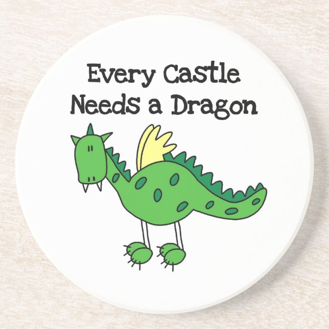 Castle Dragon Coaster (Front)