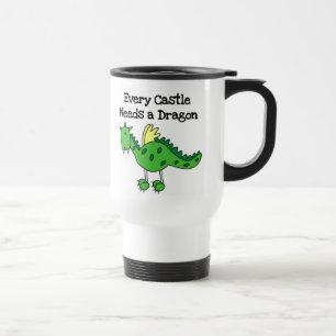 Castle Dragon Travel Mug