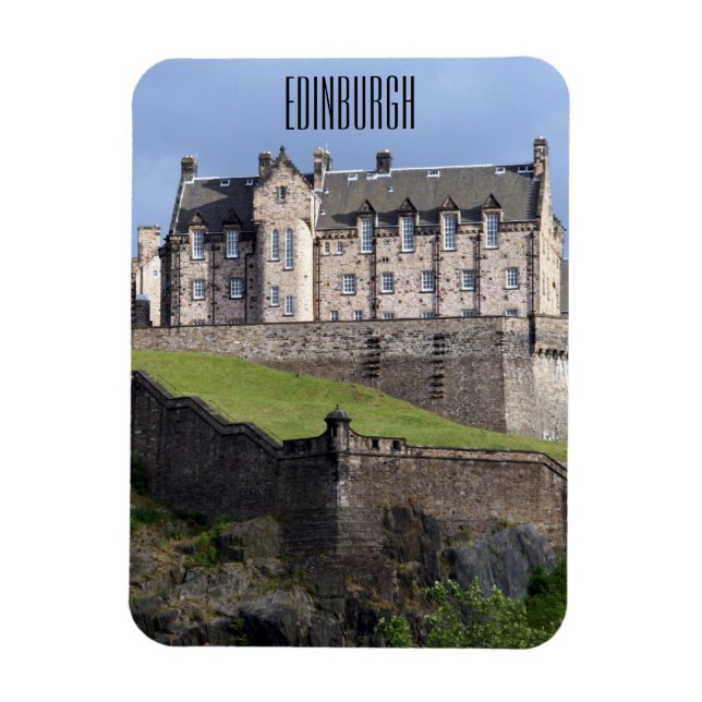castle edinburgh magnet (Vertical)
