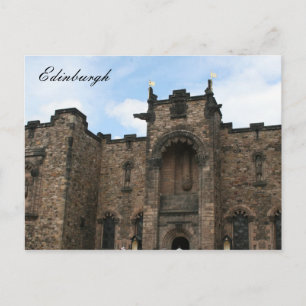 castle edinburgh postcard