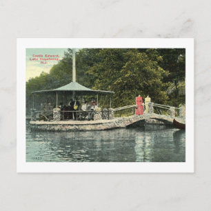 Castle Edward, Lake Hopatcong, NJ Vintage Postcard
