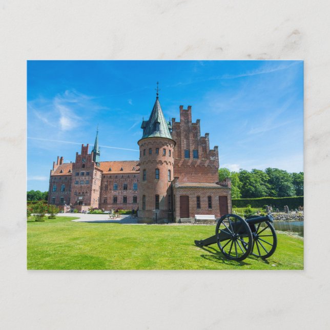Castle Egeskov Scenic Postcard (Front)