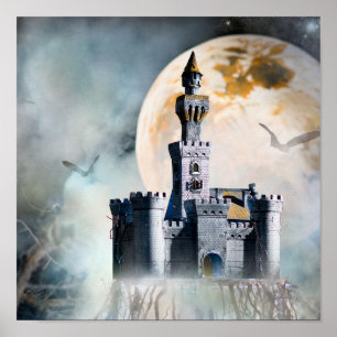Castle fantasy poster
