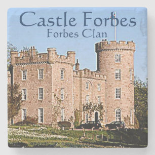 Castle Forbes – Forbes Clan Stone Coaster