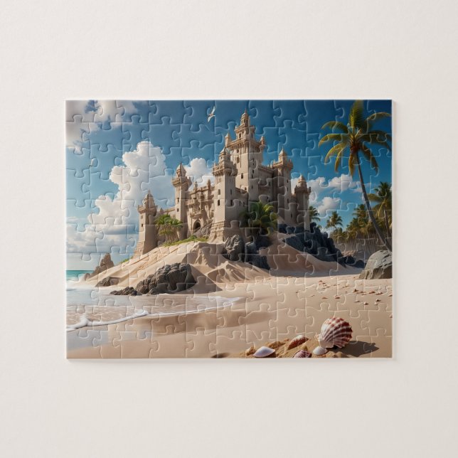 Castle from the Beach of Possibilities Jigsaw Puzzle (Horizontal)