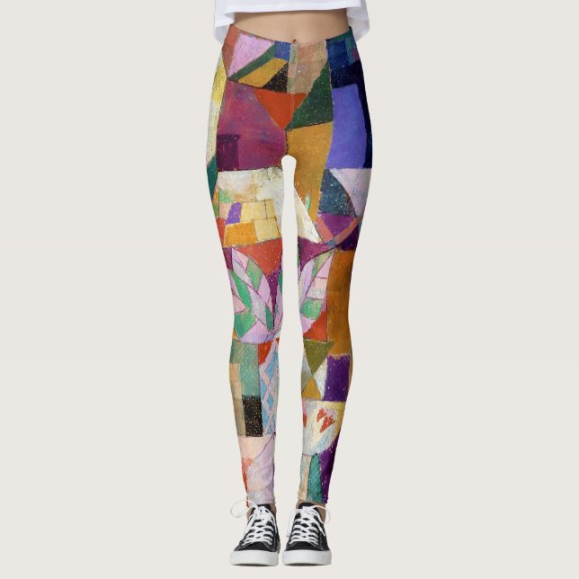 Castle Garden, Paul Klee Leggings (Front)
