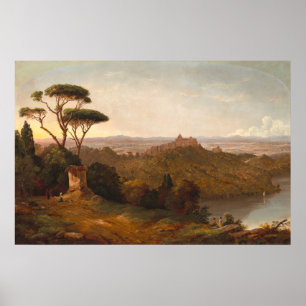 Castle Gondolfo, Italy - CP Cranch Fine Art Poster