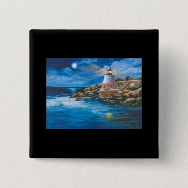 Castle Hill Lighthouse Button (Front)