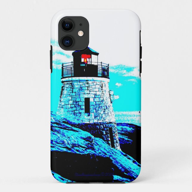 Castle Hill Lighthouse iPhone 5 case (Back)
