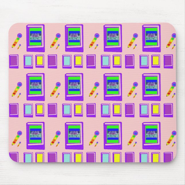 Castle in Space Mousepad (Front)