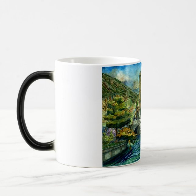 Castle in the Lake Magic Mug (Left)