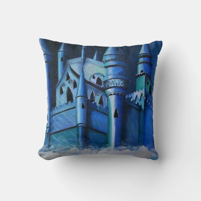 Castle in the Sky Cushion (Front)