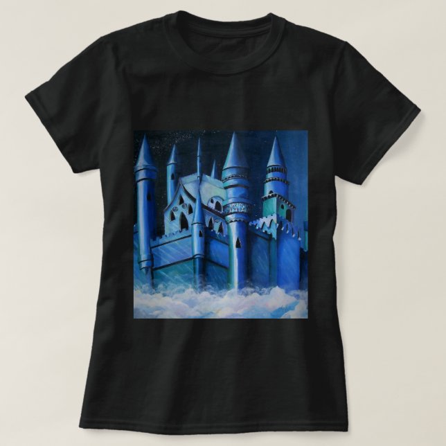 Castle in the Sky T-Shirt (Design Front)