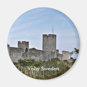 Castle in Visby, Visby Sweden Magnet