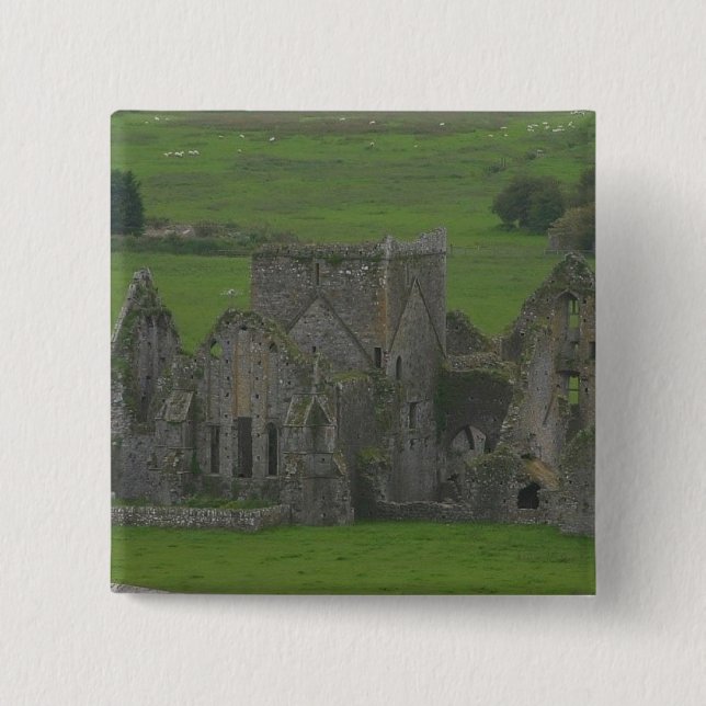 Castle Ireland 15 Cm Square Badge (Front)