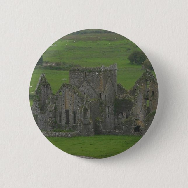 Castle Ireland 6 Cm Round Badge (Front)