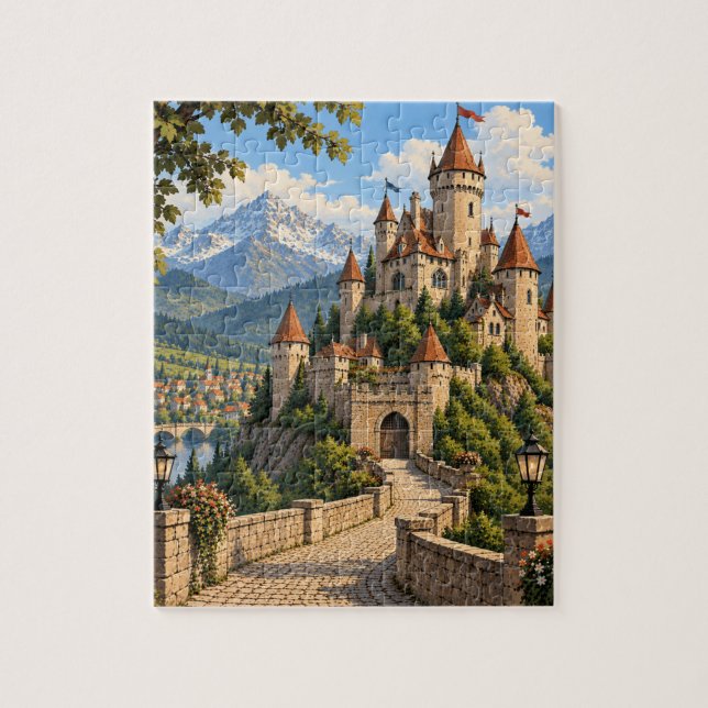Castle Jigsaw Puzzle (Vertical)