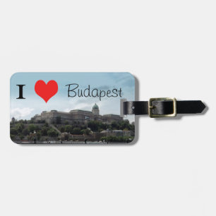 Castle of Buda - I heart Budapest Luggage Tag