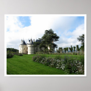 Castle of Chaumont-sur-Loire, France Poster