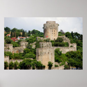 Castle of Europe in Turkey Poster