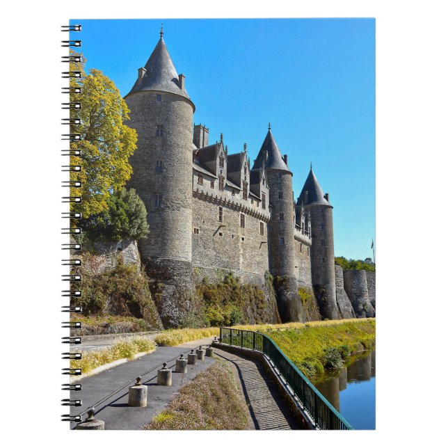 Castle of Josselin in France Notebook (Front)
