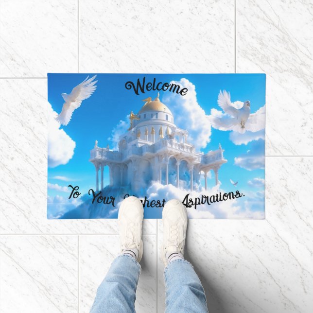 Castle of Lofty Aspirations Doormat (Indoor)