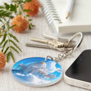 Castle of Lofty Aspirations Key Ring