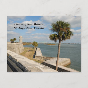 Castle of San Marcos Holiday Postcard