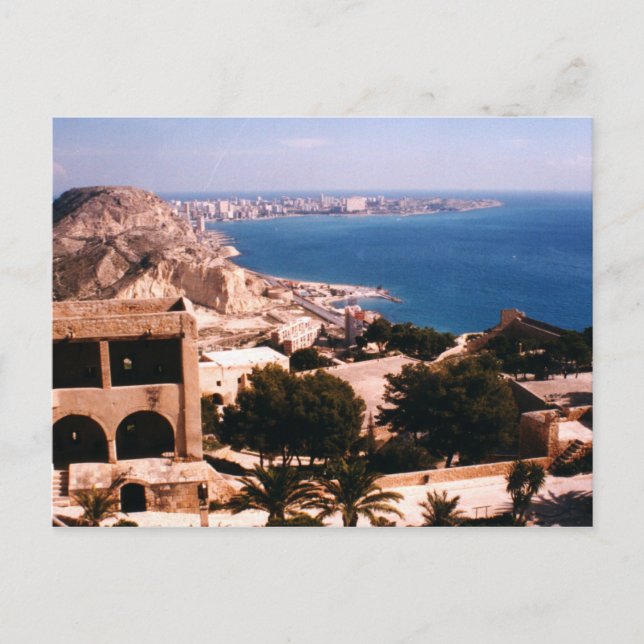 Castle of Santa Barbara Postcard (Front)